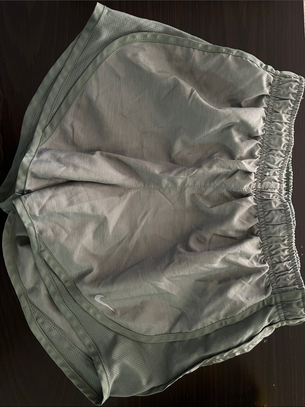 Nike Women’s Olive Green Athletic Running Shorts